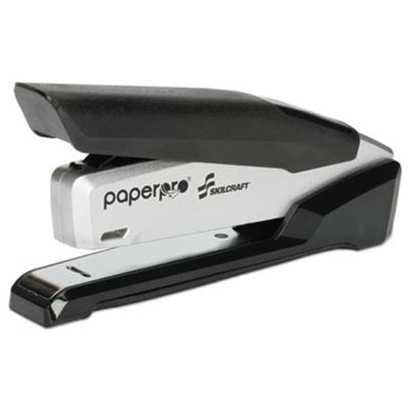 Made-To-Stick 752001 ACI 1110 Spring-Powered Stapler 25 Sheet - Black & Silver MA3769798 - main